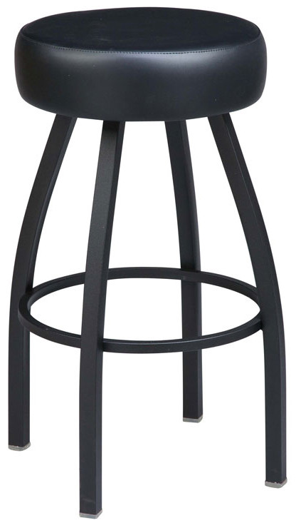 Backless 16" Seat Steel Bar Stool