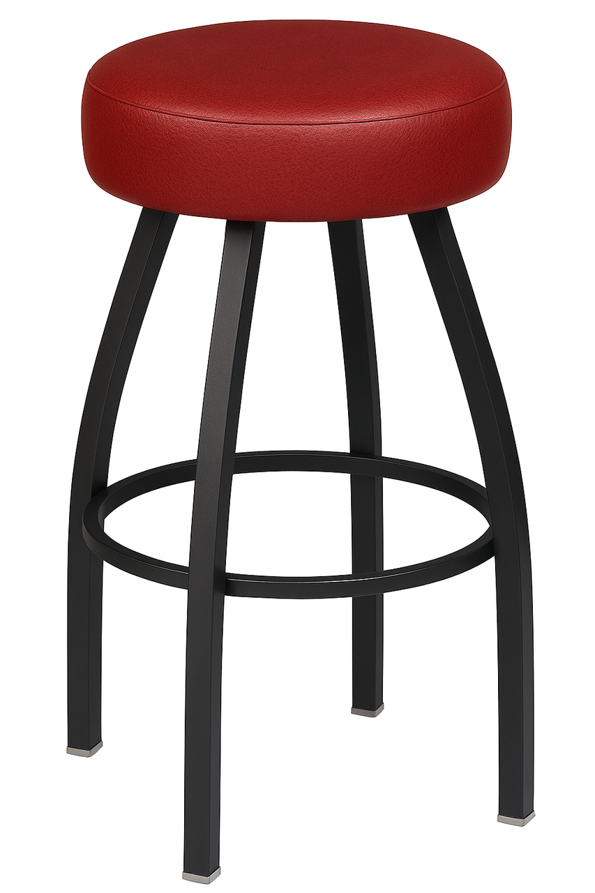 Backless 16" Seat Steel Bar Stool