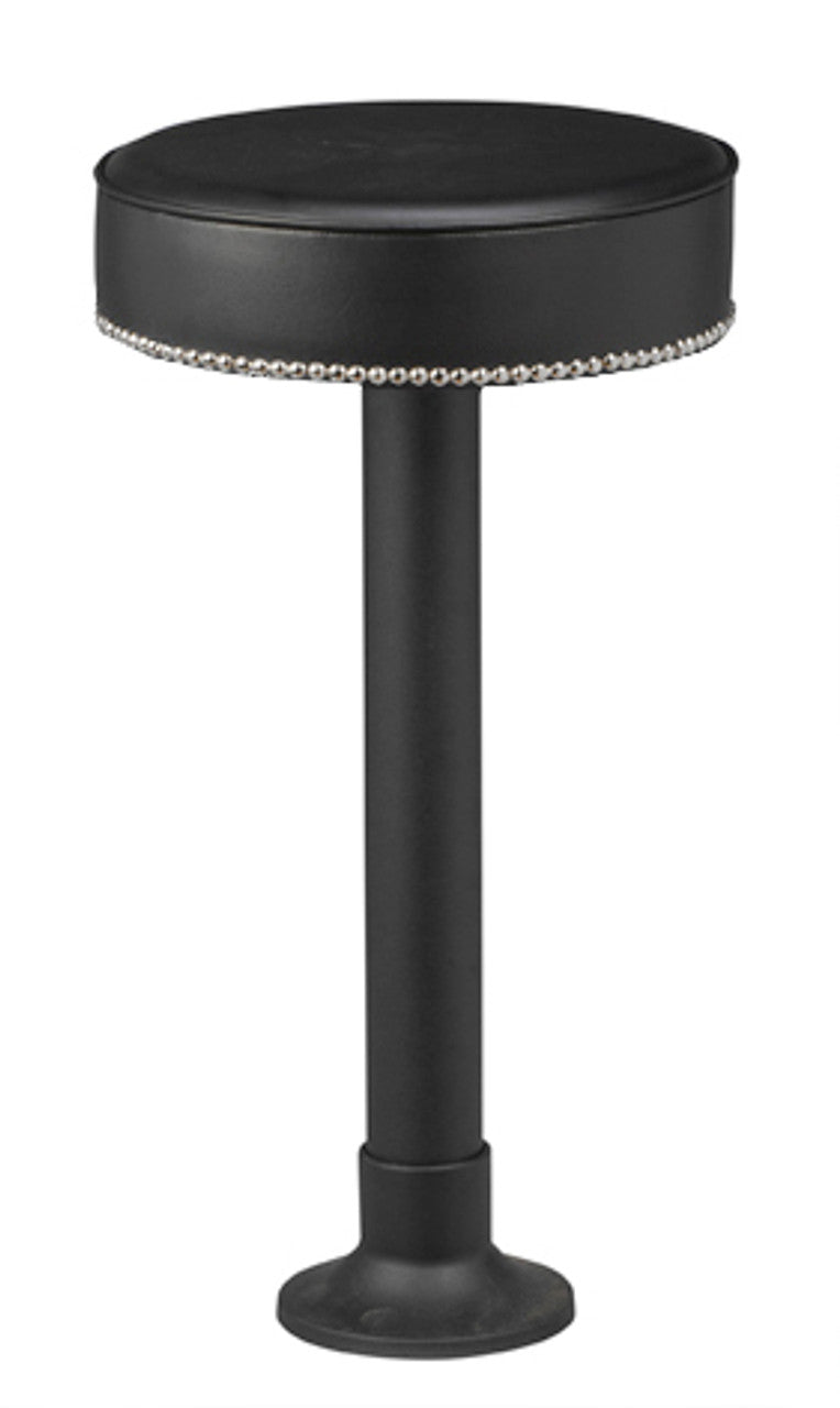 Upholstered Seat Bolt Down Soda Fountain Stool