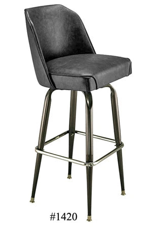 Bucket Steel Bar Stools