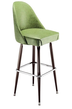 Arch Back Bucket Steel Bar Stools