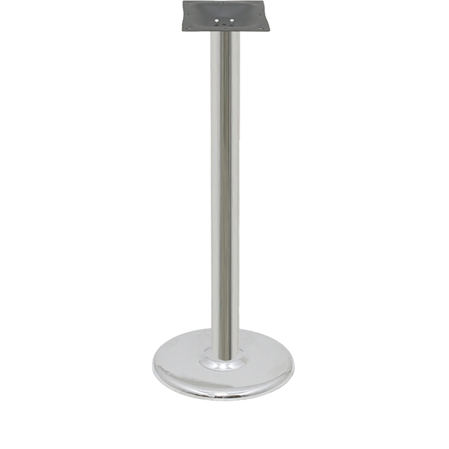 18" Diameter Chrome Plated Stamped Steel Table Base