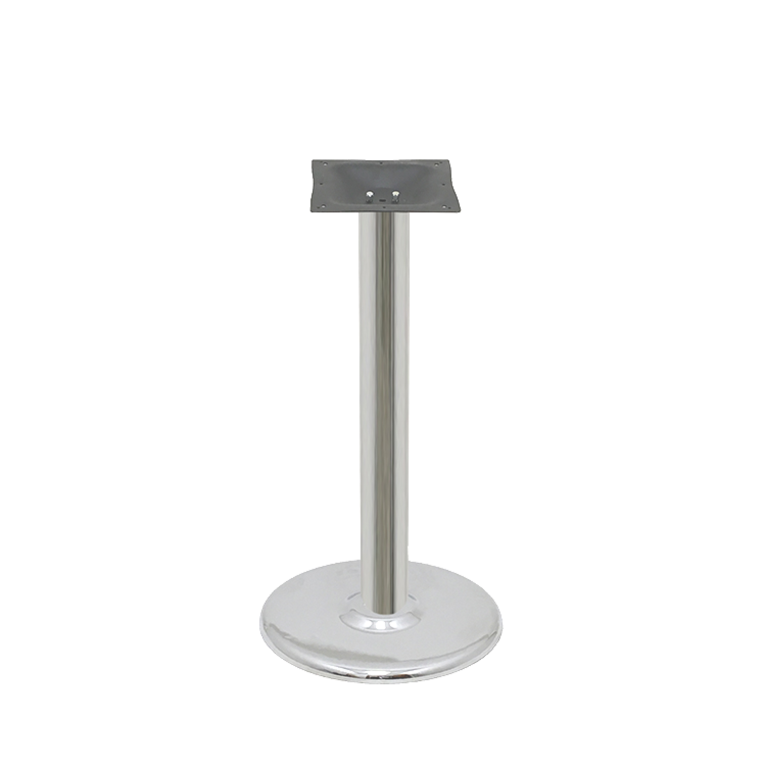 18" Diameter Chrome Plated Stamped Steel Table Base
