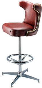Retro Cowboy Steel Bar Stool