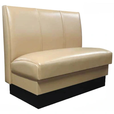 Three Panel Upholstered Booth