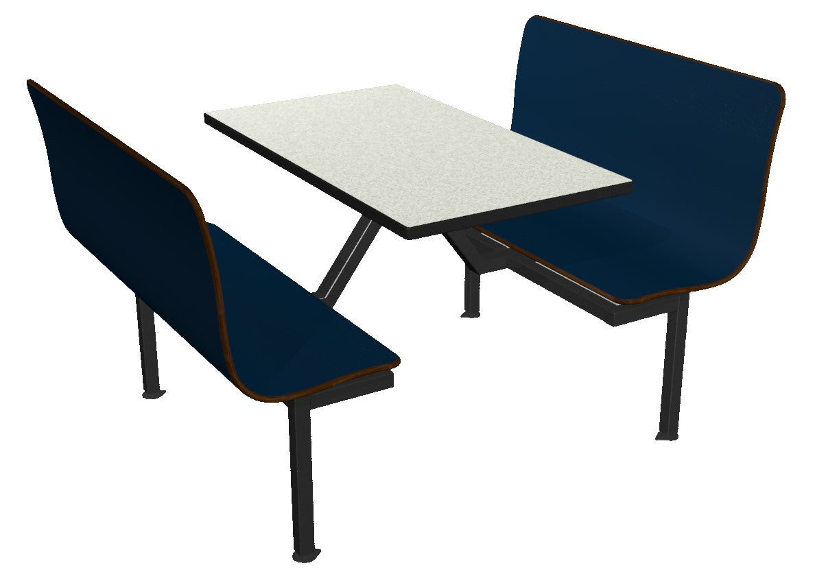 QUICK SHIP Island Style Laminated Contoured Booths