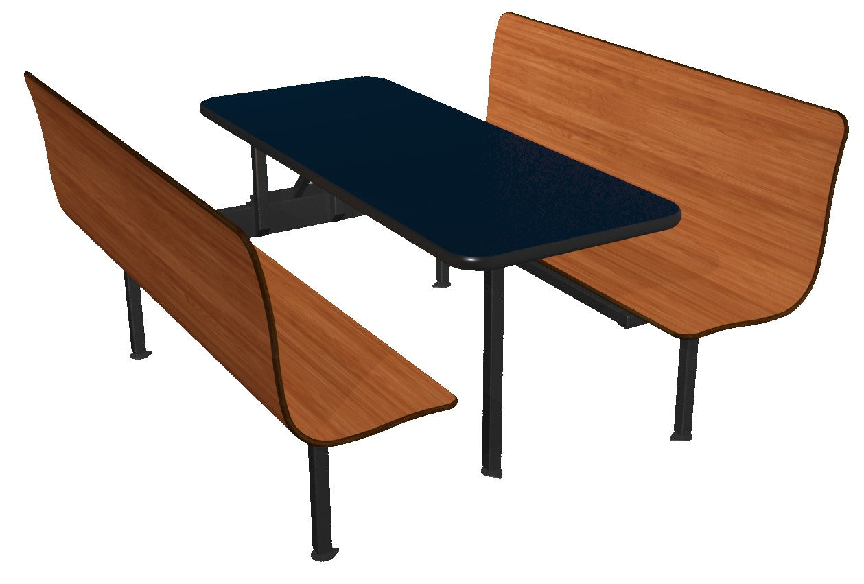 Wall Style Laminated Contoured Booths