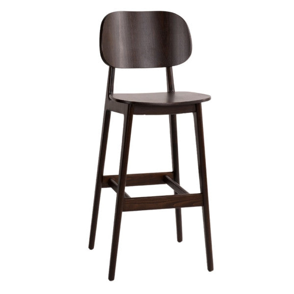 Modern All Wood Bar Stool