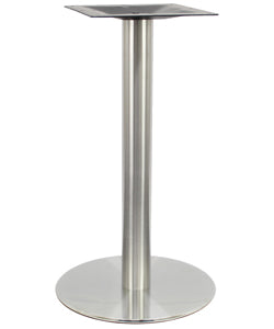 17" Round Stainless Steel Table Base