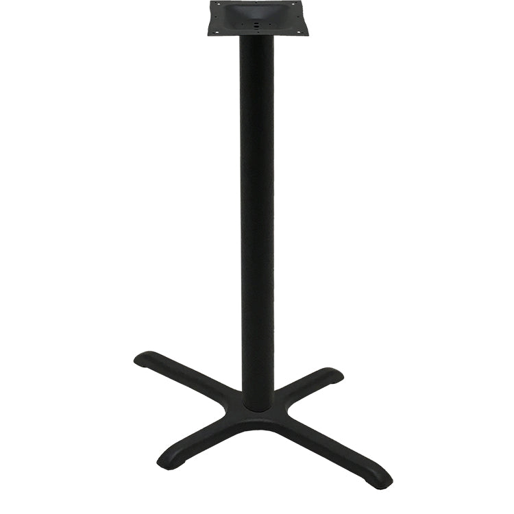 22" x 30" Stamped Steel Crossfoot Table Base