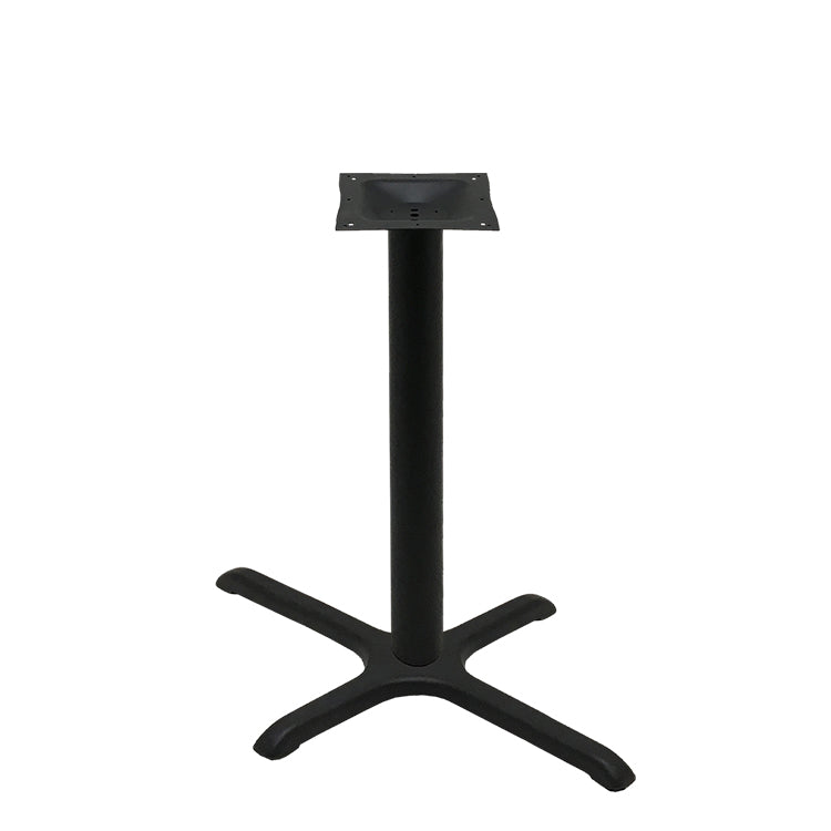 22" x 30" Stamped Steel Crossfoot Table Base