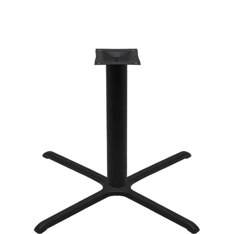 40" x 40" Stamped Steel Crossfoot Table Base