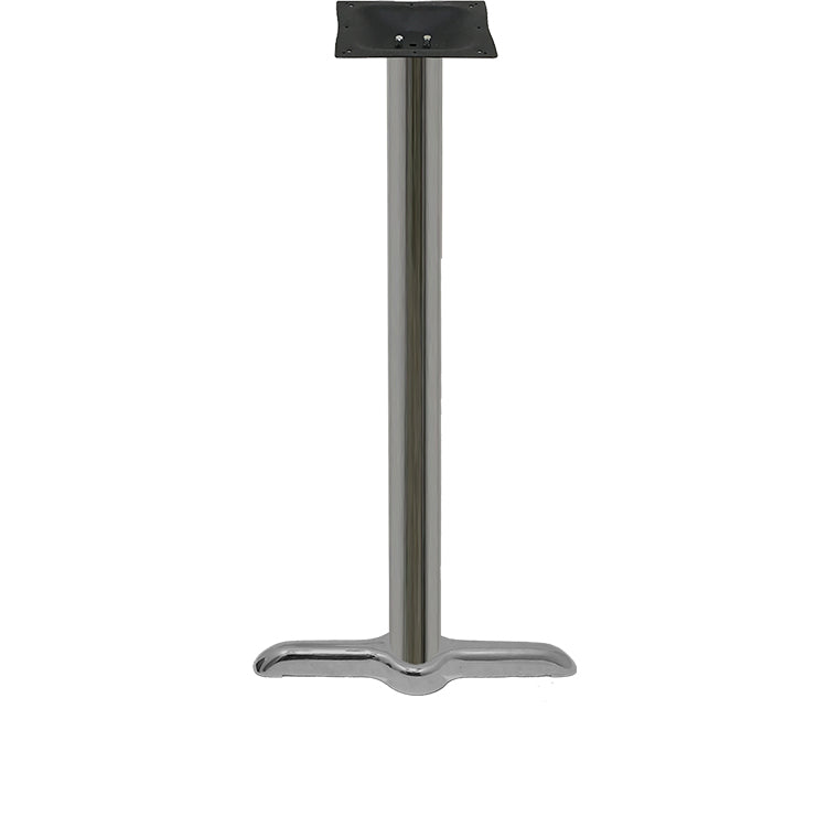 22" Chrome Plated Stamped Steel End Table Base