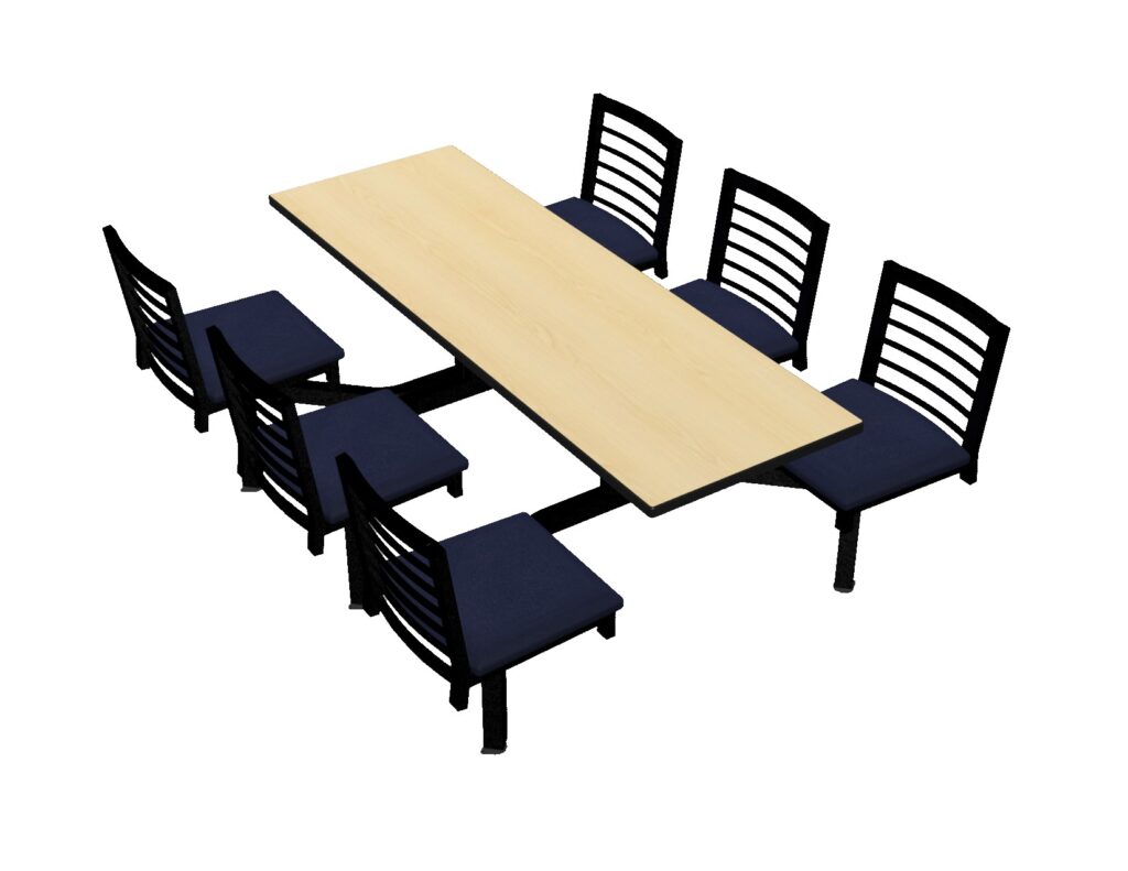 "C" Frame Cluster Seating