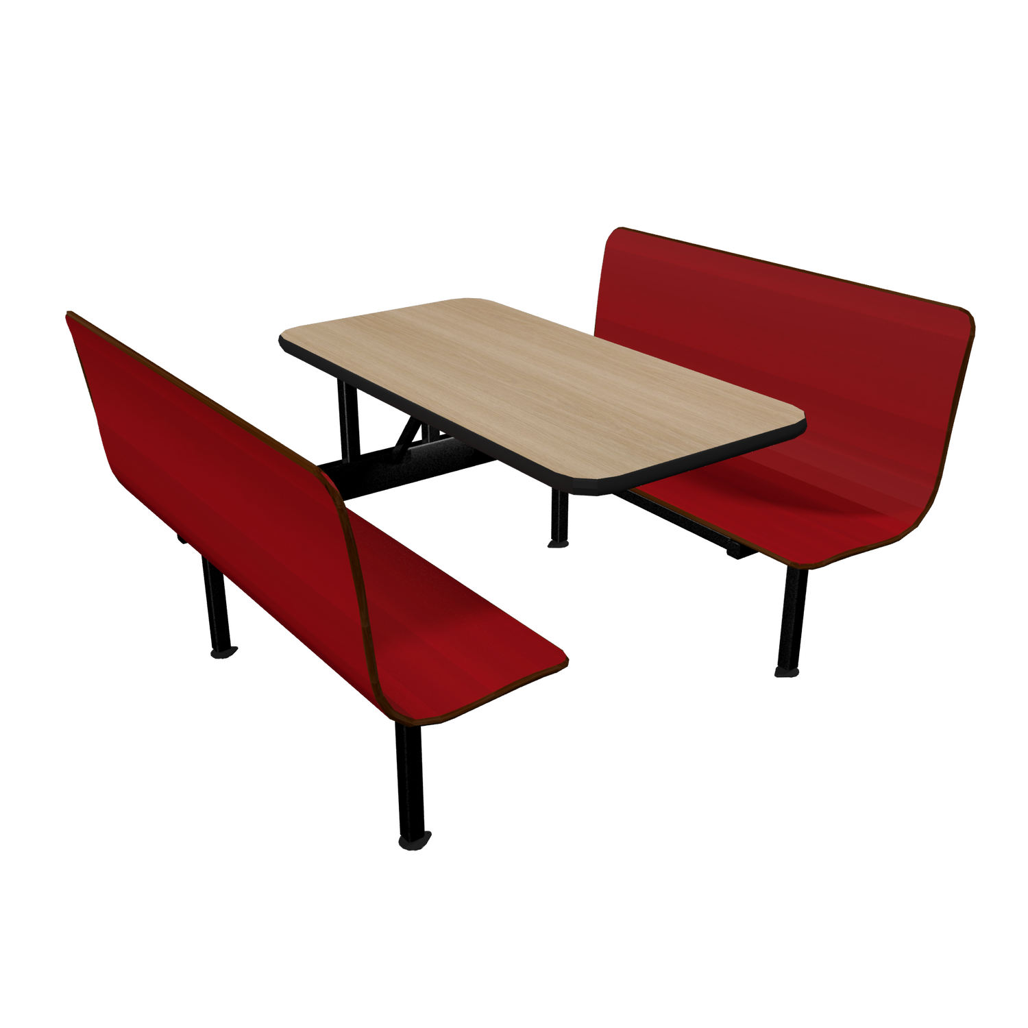 QUICK SHIP Wall Style Laminated Contoured Booths