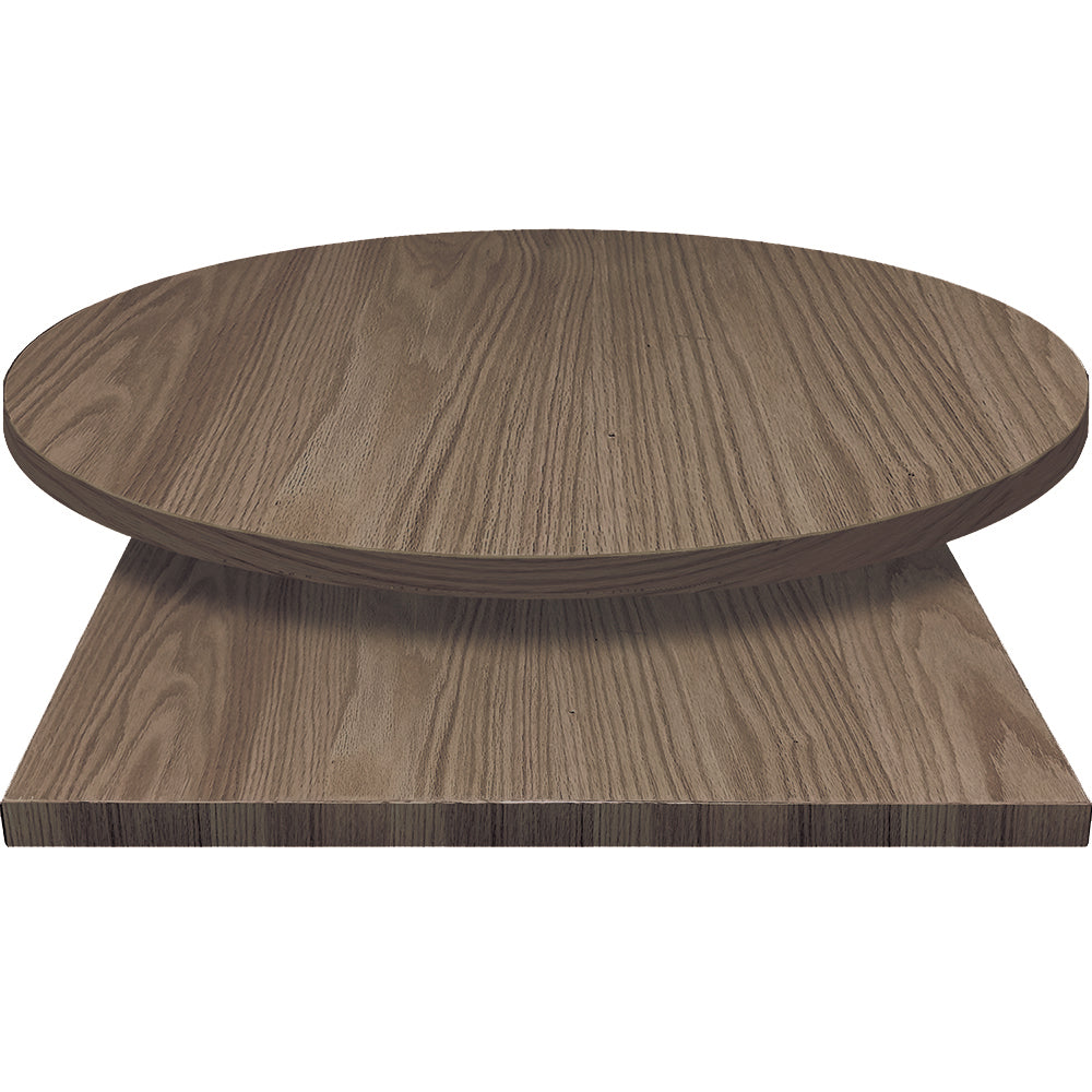 Drop Edge Wood Veneer Table Tops