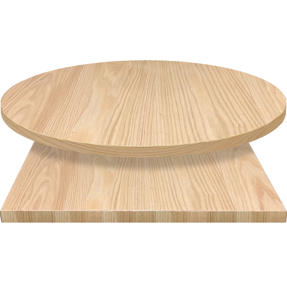 Drop Edge Wood Veneer Table Tops