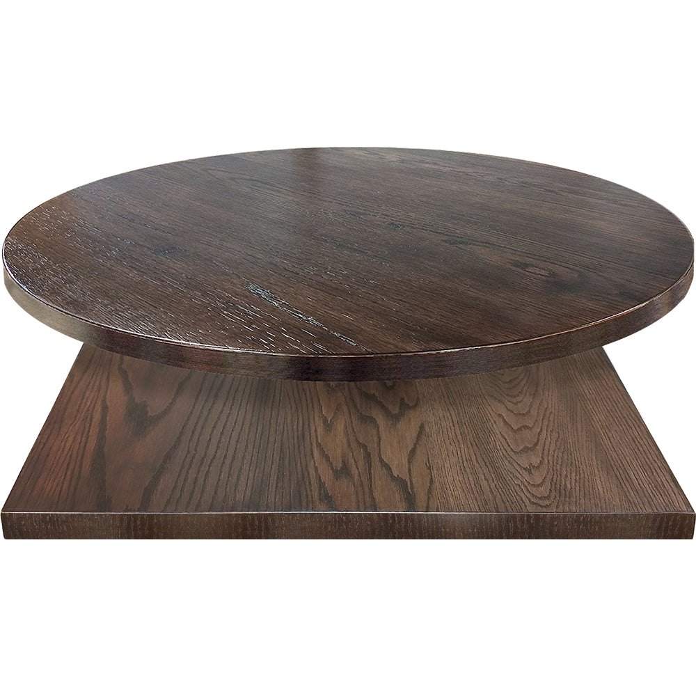 Drop Edge Wood Veneer Table Tops