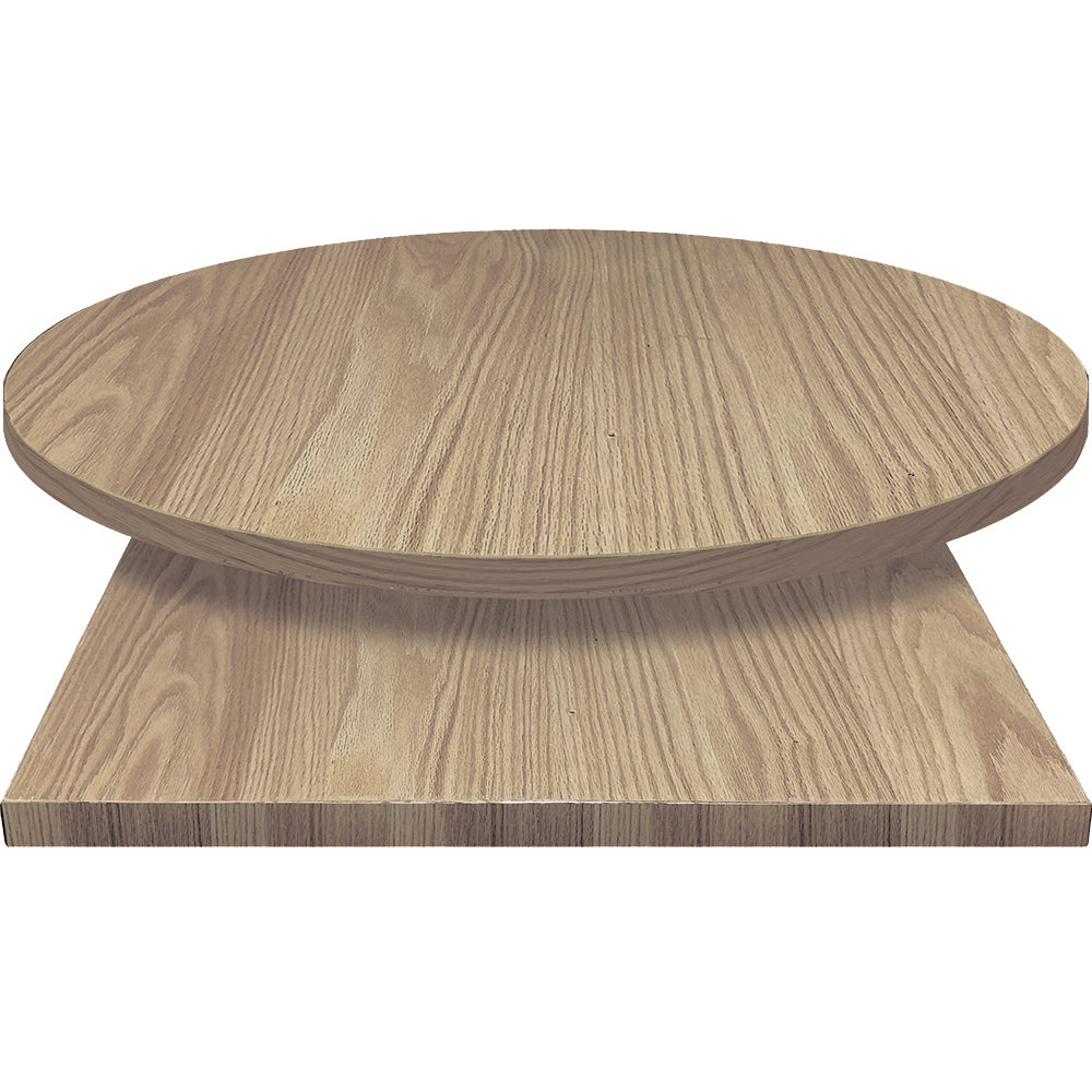 Drop Edge Wood Veneer Table Tops