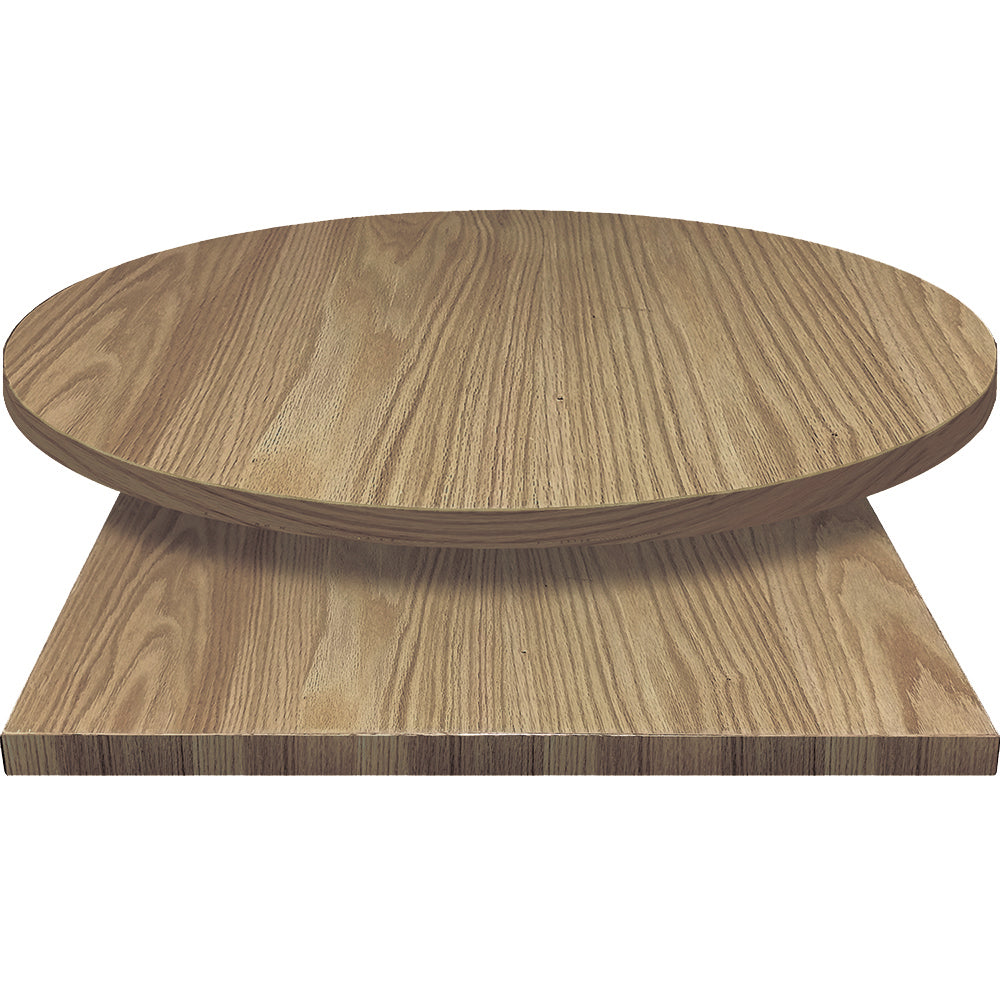 Drop Edge Wood Veneer Table Tops