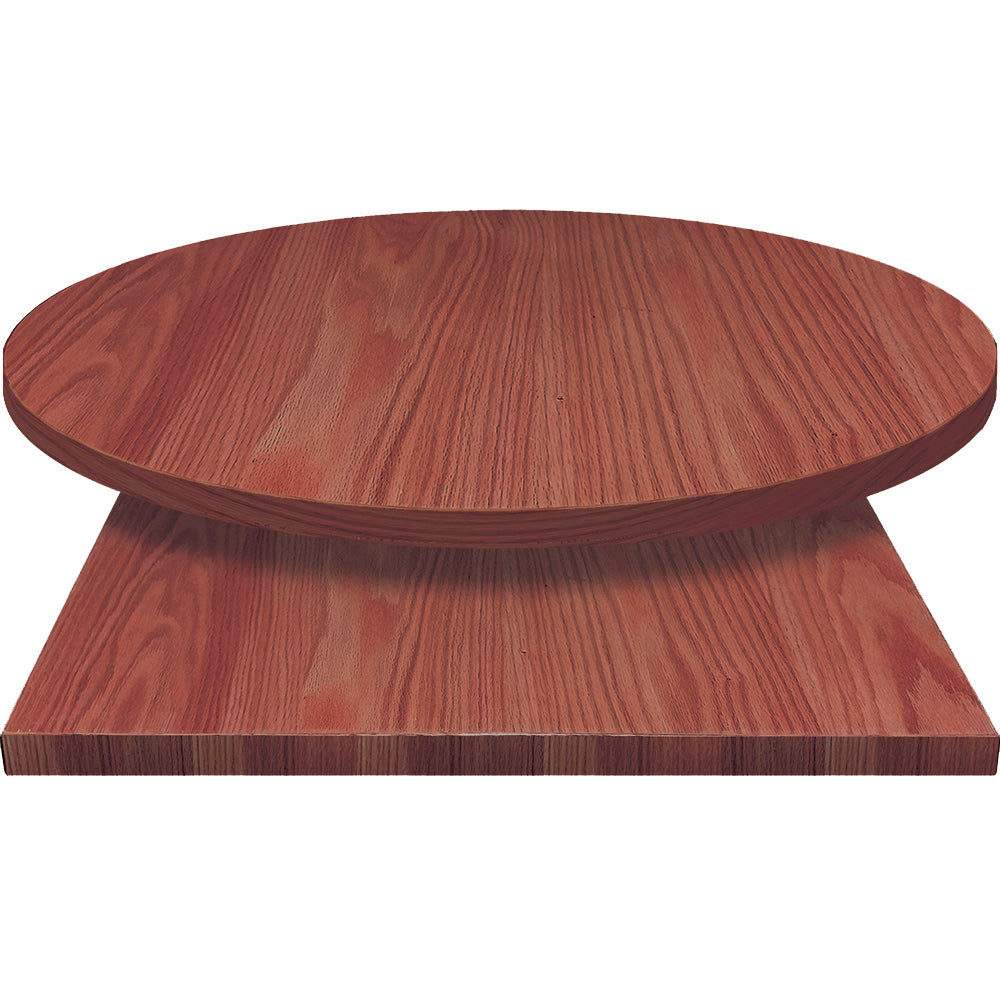 Drop Edge Wood Veneer Table Tops
