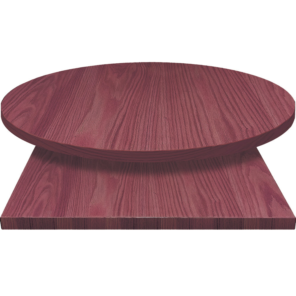 Drop Edge Wood Veneer Table Tops