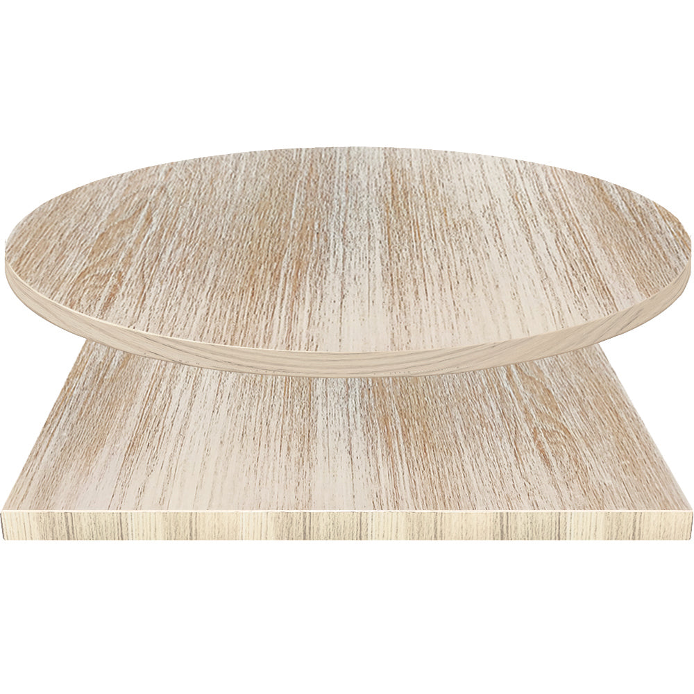Drop Edge Wood Veneer Table Tops