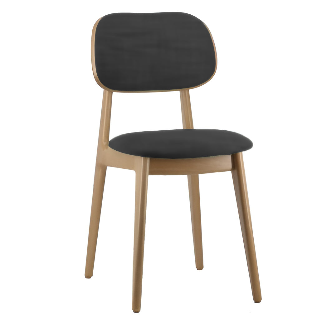 Modern All Wood Restaurant Chair
