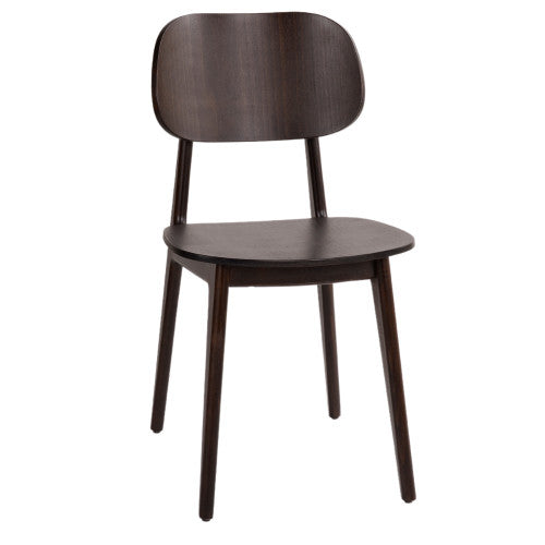 Modern All Wood Restaurant Chair