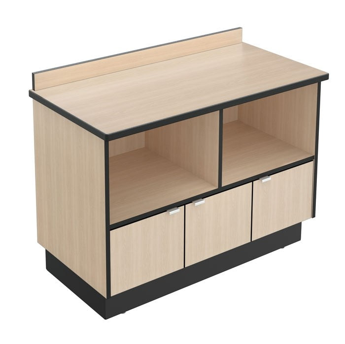 Double Microwave Cabinet