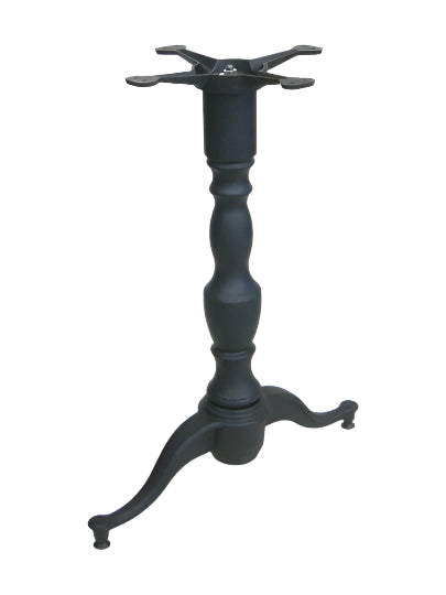 26" Georgian Style Ornate Cast Iron End Base