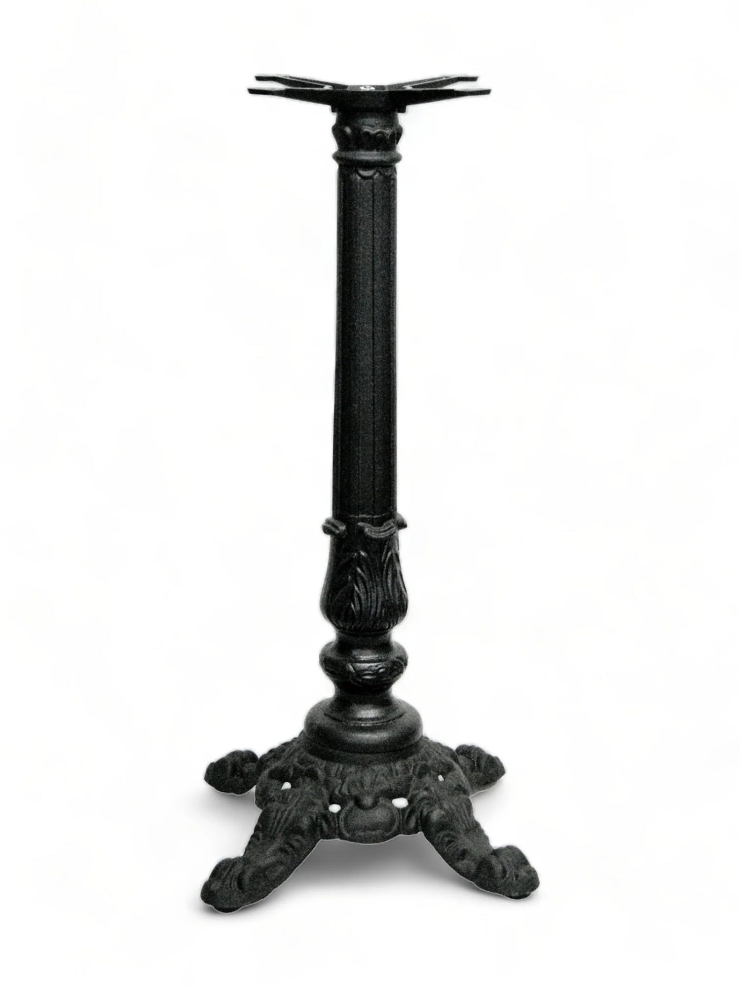 24" X 24" Victorian Crossfoot Ornate Cast Iron Table Base