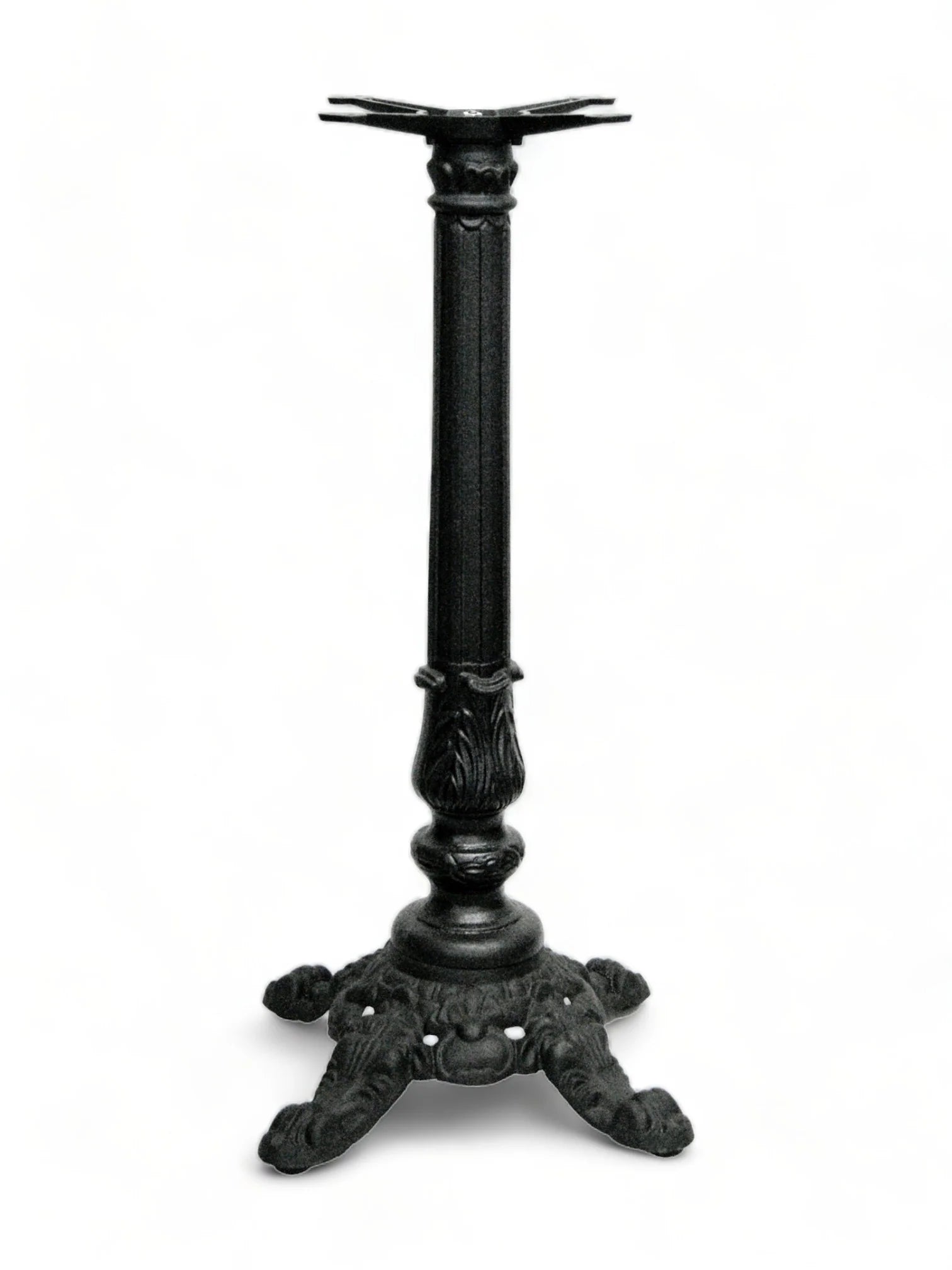 24" X 24" Victorian Crossfoot Ornate Cast Iron Table Base