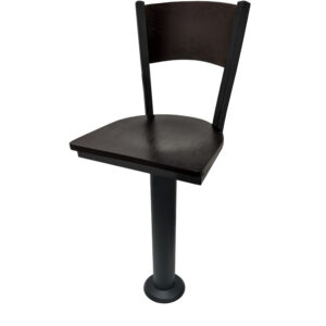 Quick Ship Floor Mounted Stools With Backrests
