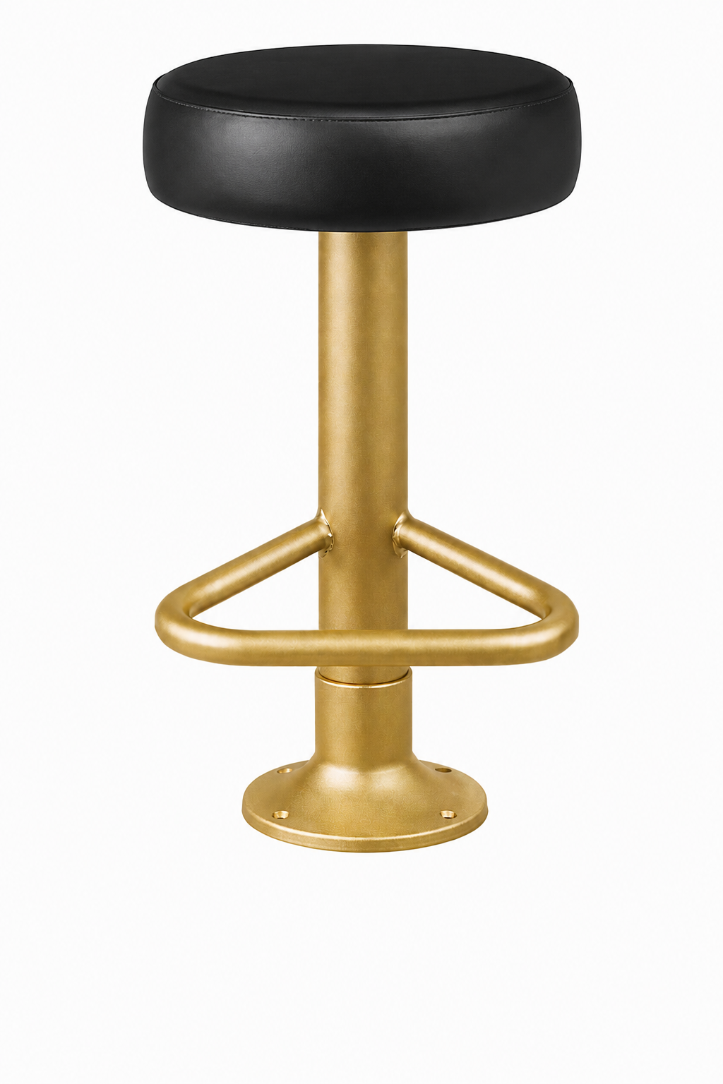 Upholstered Seat Bolt Down Soda Fountain Stool