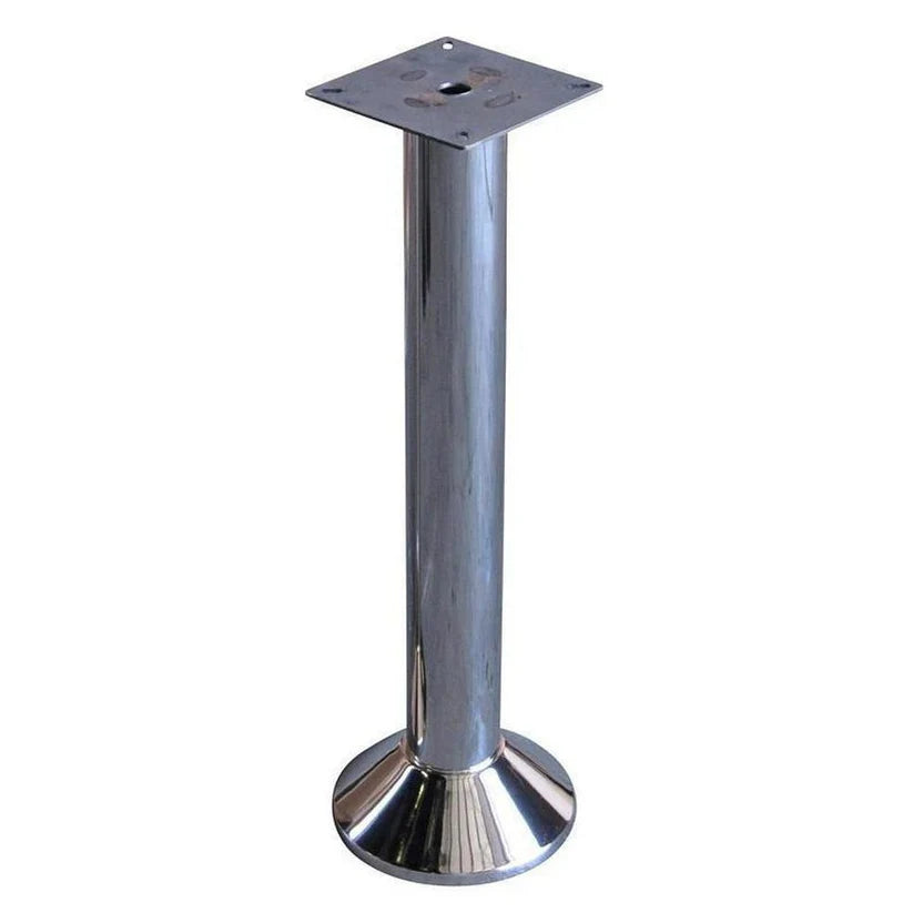 Deluxe Chrome Bolt Down Table Base