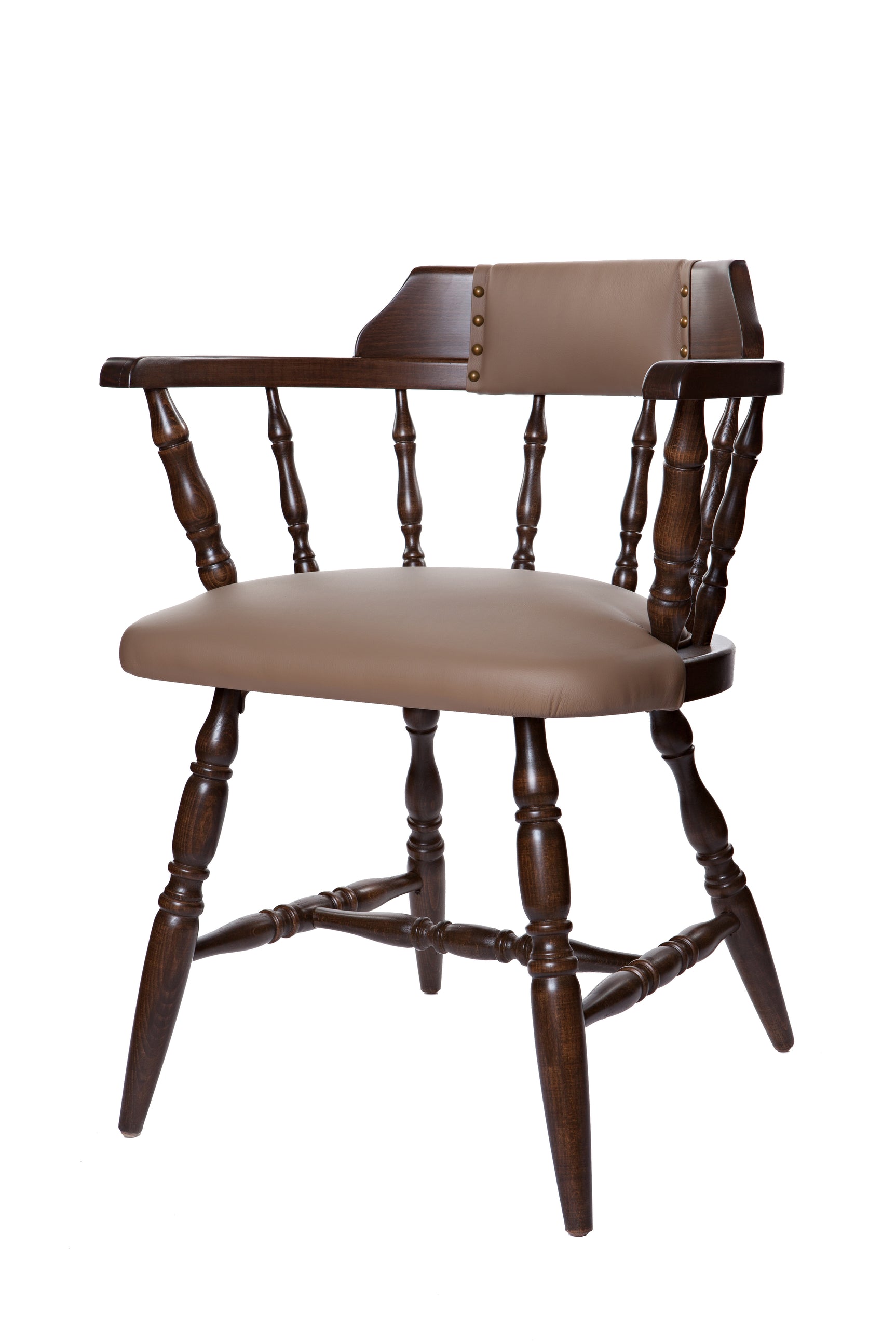 Early American Beech Captain's Chair