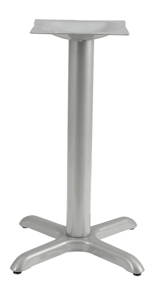 22" x 22" Stamped Steel Crossfoot Table Base