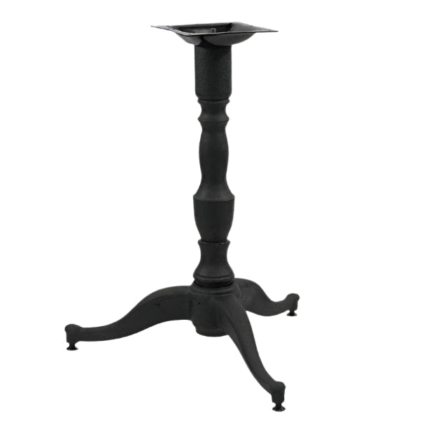 26"  Georgian Style Ornate Tripod Cast Iron Table Base