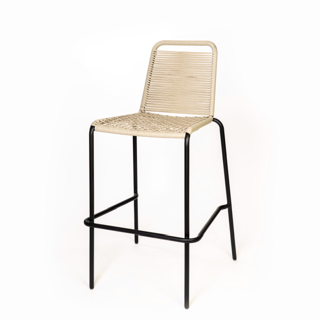 Synthetic Rattan Bar Stool
