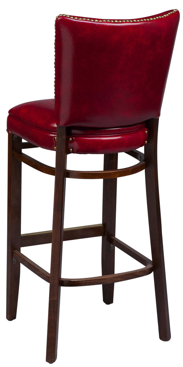 Reprise Upholstered Beech Bar Stool