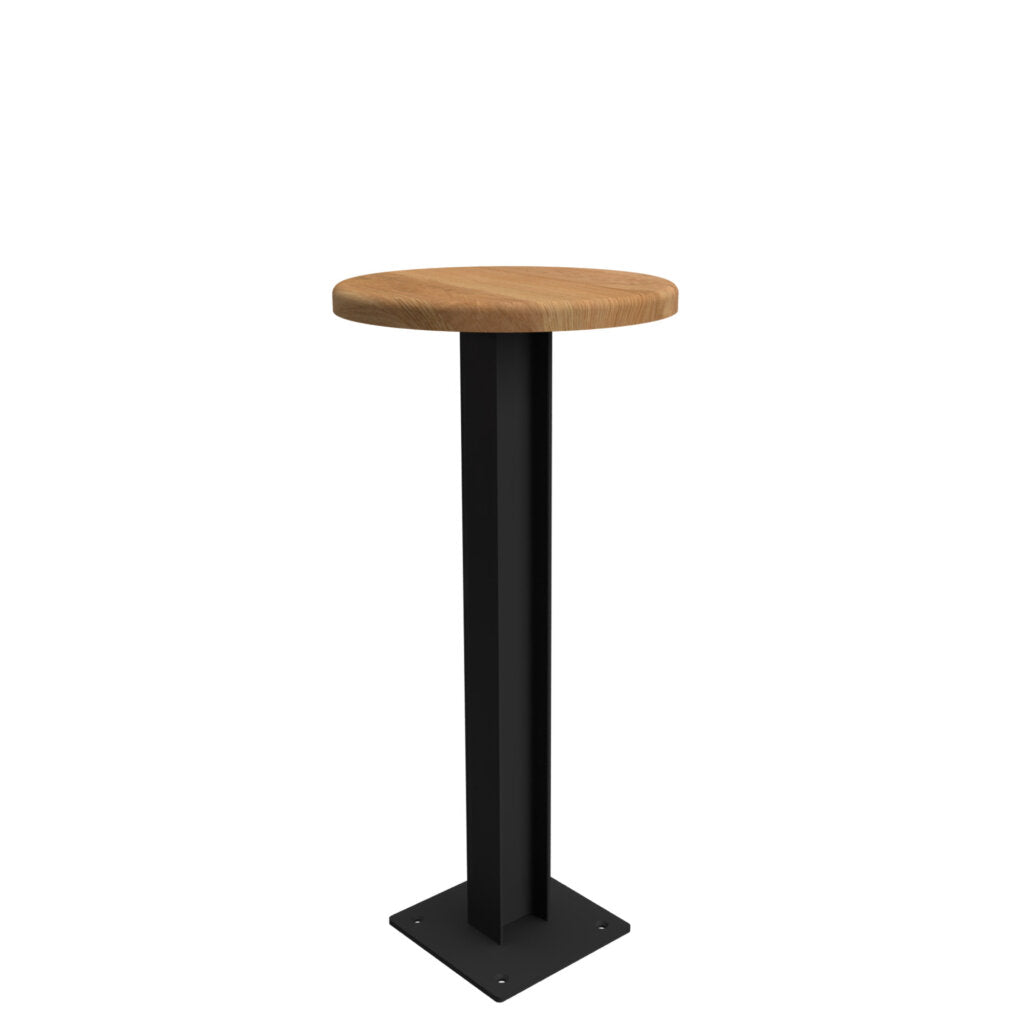 Rust Belt Industrial Style Bolt Down Wood Stool