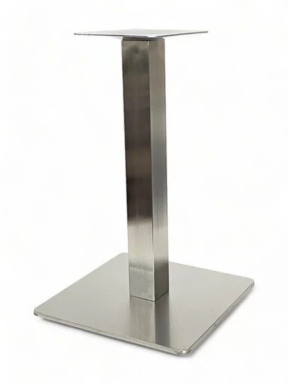 18" x 18" Square Stainless Steel Table Base