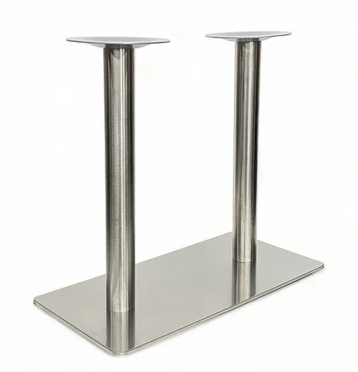 16" x 32" Square Stainless Steel Table Base