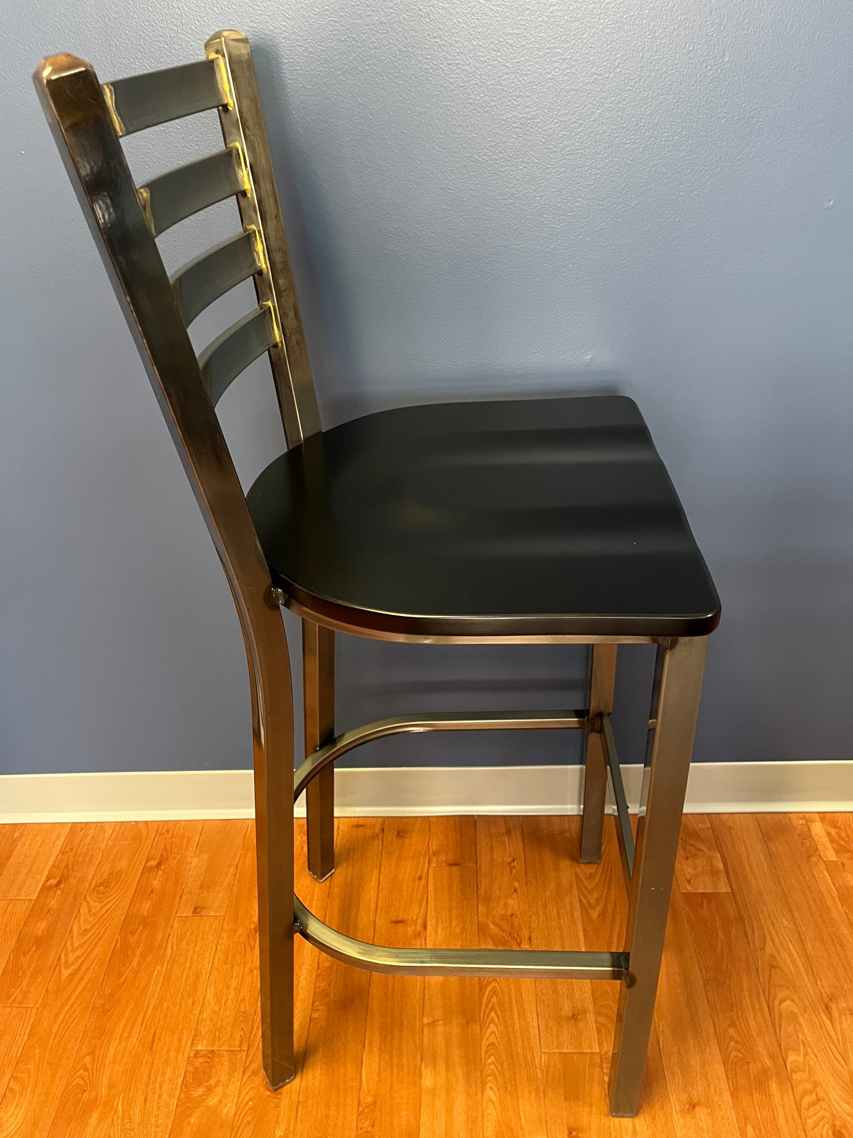 Trapezoid Steel Restaurant Chair