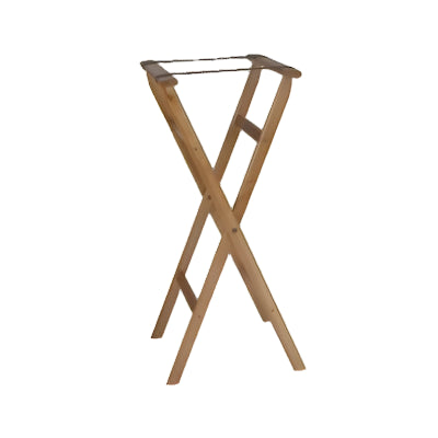 Restaurant Dining Room Folding Wooden Tray Stand