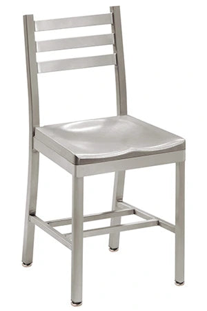 Aluminum Ladderback Chair Aluminum Seat