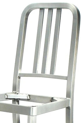Deco Aluminum Chair Aluminum Seat