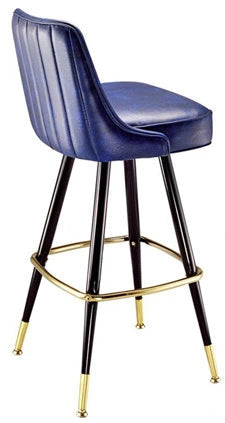 Channel Back Steel Bar Stool