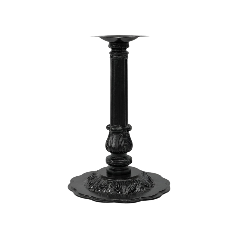 19" Petal Ornate Cast Iron Table Base